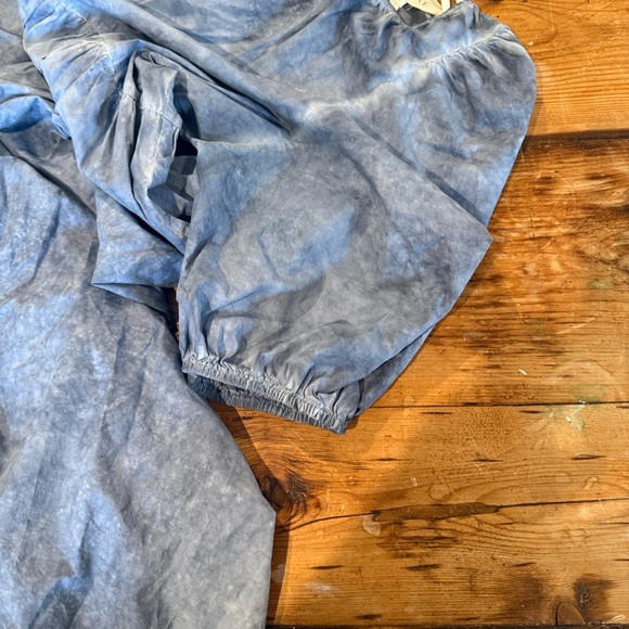 THE GREAT. Denim Blue Midi Dress - Picture 3 of 5